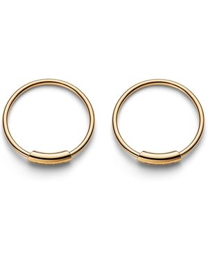 Maria Black Earrings - Metallic