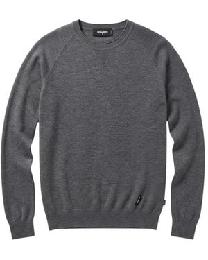 DSquared² Trui Met V-Inzet - Grijs