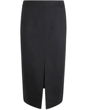 True Royal Pencil Skirts - Black