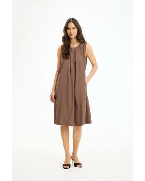 iN FRONT Sommerkleid - Braun