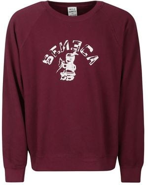 WILD DONKEY Sweatshirts - Rouge