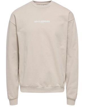 Only & Sons Lining Sweatshirt - Grijs