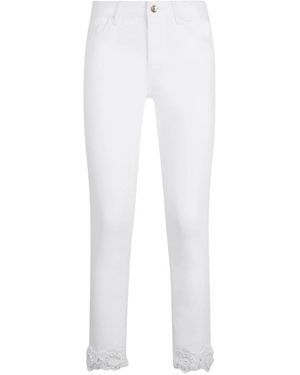 Liu Jo Cropped Trousers - White