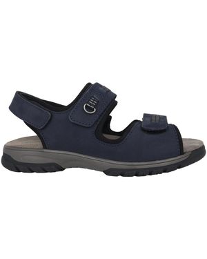 Waldläufer Flat Sandals - Blu