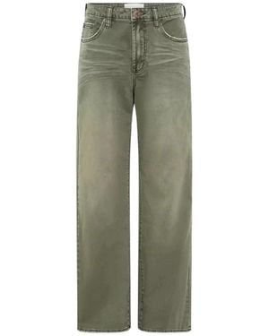 One Teaspoon Straight Fit Jeans - Green