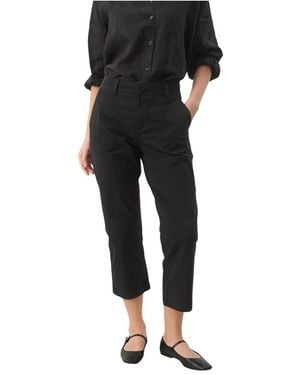 Part Two Cropped Trousers - Black