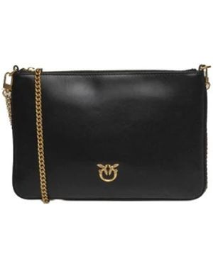 Pinko Flat Classic Pochette - Schwarz