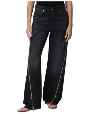 Haikure Straight Jeans - Negro