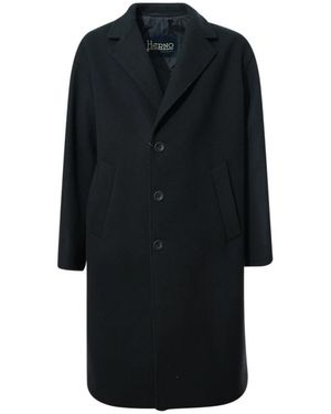 Herno Single-Breasted Coats - Zwart