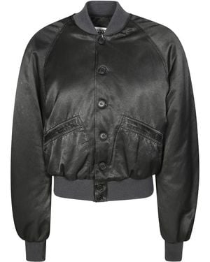 MM6 by Maison Martin Margiela Bomber Jackets - Grijs