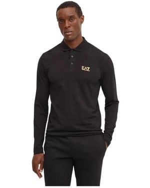 EA7 Polo Shirts - Nero