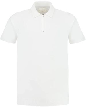 Pure Path Polo Shirts - Bianco