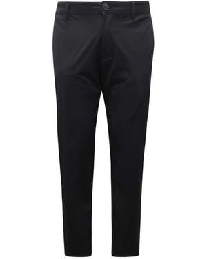 Armani Slim-Fit Trousers - Black