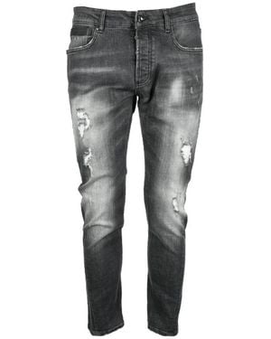 CoSTUME NATIONAL Slim Fit Jeans - Grey