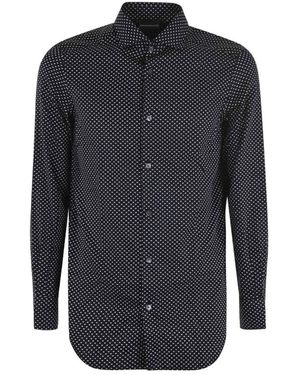 Emporio Armani Casual Shirts - Blue