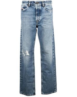 DIESEL Straight Jeans - Azul