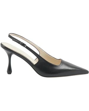 Anna F. Schoenen ,Zwart ,Pumps - Blauw