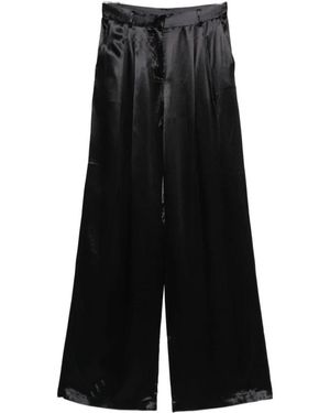 ANDAMANE Wide Trousers - Black