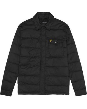 Lyle & Scott Light Jackets - Black
