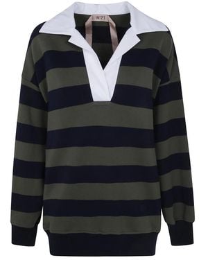 N°21 Sweatshirts - Azul