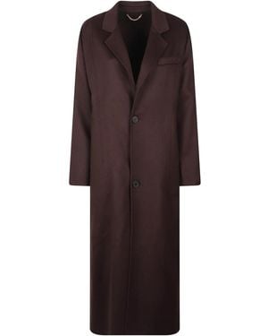 Victoria Beckham Single-Breasted Coats - Morado