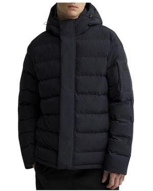 Barbour Jassen ,Blauw ,Leer Daleson Puffer Jacket - Zwart