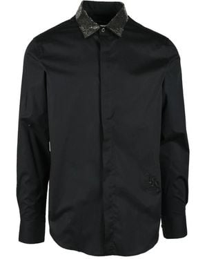 John Richmond Casual Shirts - Black
