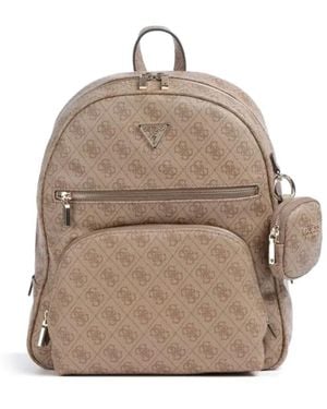 Guess Stylischer Und Vielseitiger Rucksack Für Frauen - Natur