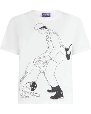 Jean Paul Gaultier T-Shirts - White