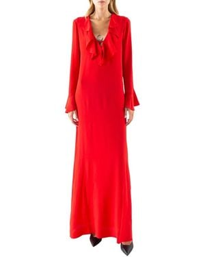 N°21 Maxi Dresses - Rosso