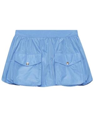 MSGM Short Skirts - Azul