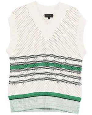 Lacoste Sleeveless Knitwear - Blanco