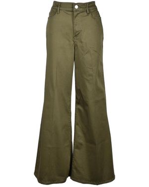 FRAME Wide Trousers - Groen