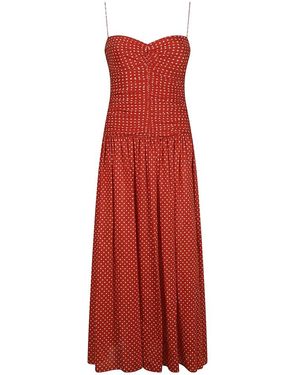 Matteau Maxi Jurken - Rood