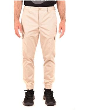 Neil Barrett Slim-Fit Trousers - Natural