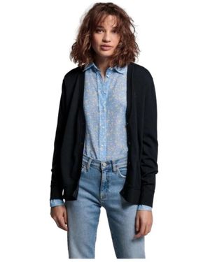 GANT Cardigans - Blue