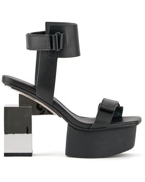 United Nude Kubistische Sandale - Schwarz