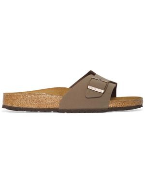 Birkenstock Sliders - Marrone