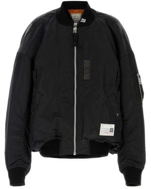 Maison Mihara Yasuhiro Bomber Jackets - Black
