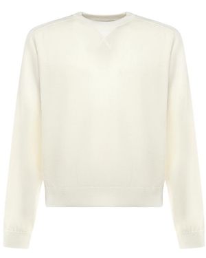 Jacquemus Round-Neck Knitwear - Blanco