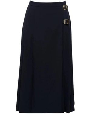 Barbour Delilah Midi Rock - Blau