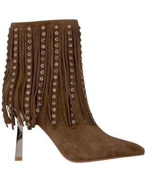 Alma En Pena. Cowboy & Biker Boots - Brown