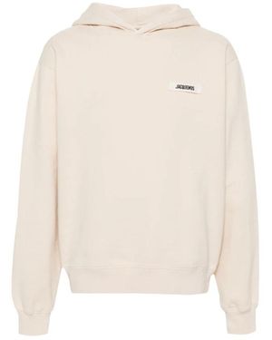 Jacquemus Hoodies & Sweatvesten ,Hoodies - Wit