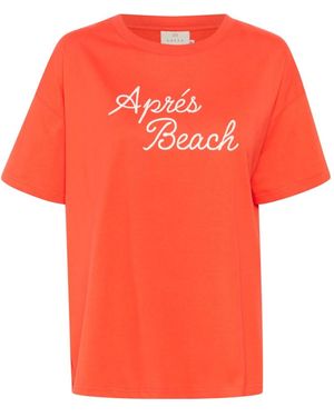 Kaffe T-Shirts - Arancione