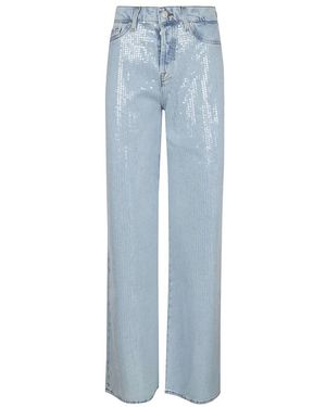 7 For All Mankind Wide Jeans - Blue