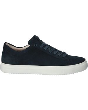 Blackstone Minimalistischer eclipse sneaker - roger low - Blau