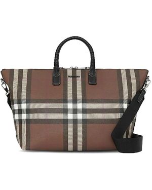 Burberry Tote Bags - Marrón