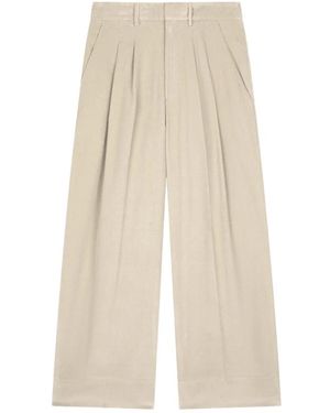 Dondup Wide Trousers - Natural