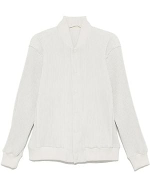 Issey Miyake Bomber Jackets - Blanco