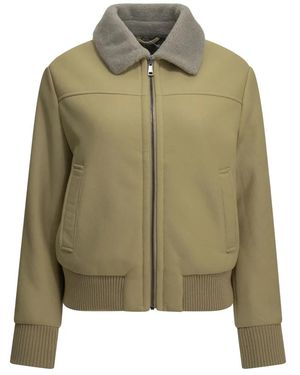 Semler Faux Fur & Shearling Jackets - Vert
